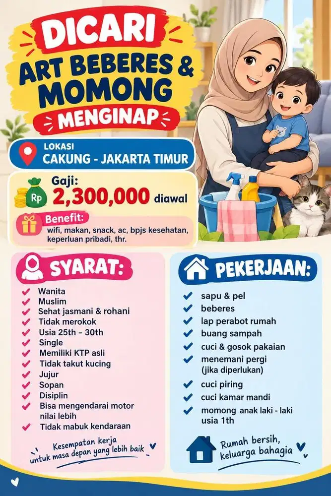 DICARI ART BEBERES & MOMONG MENGINAP