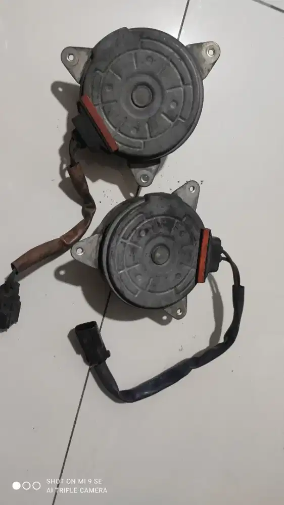 Motor fan radiator dan AC Honda hrv