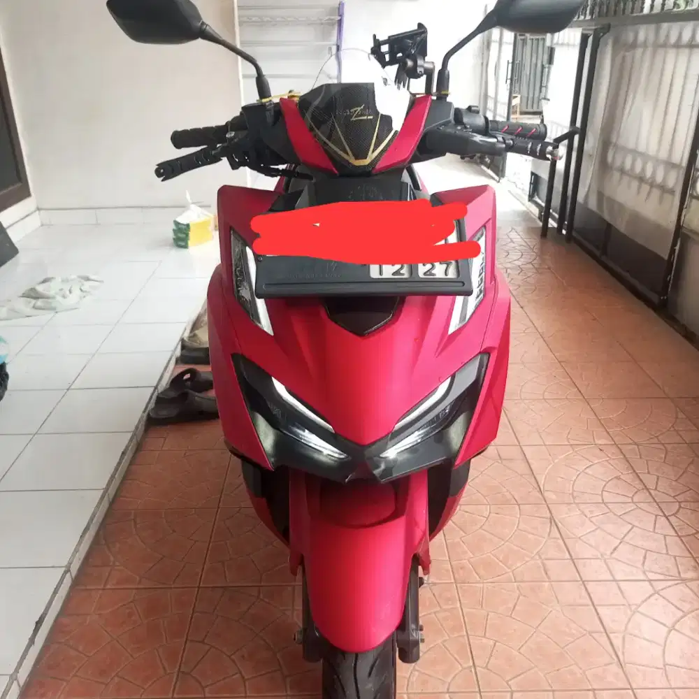 Jual Vario 160 2022 merah doff