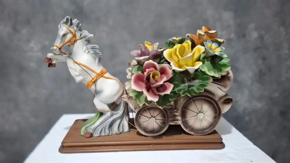 Keramik italy Capodimonte Capodemonte Besar