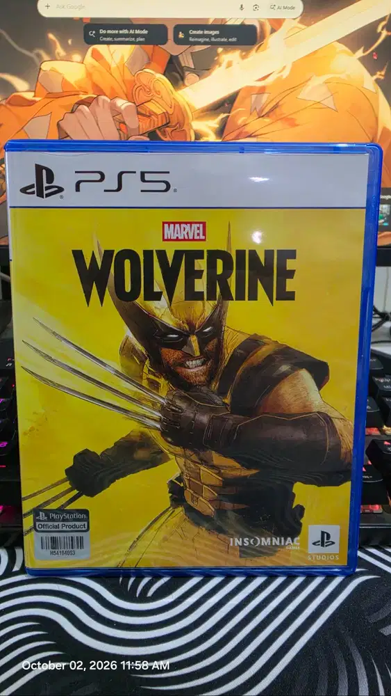 KASET PS 5  WOLVERINE + BONUS DLC NEGO TIPIS