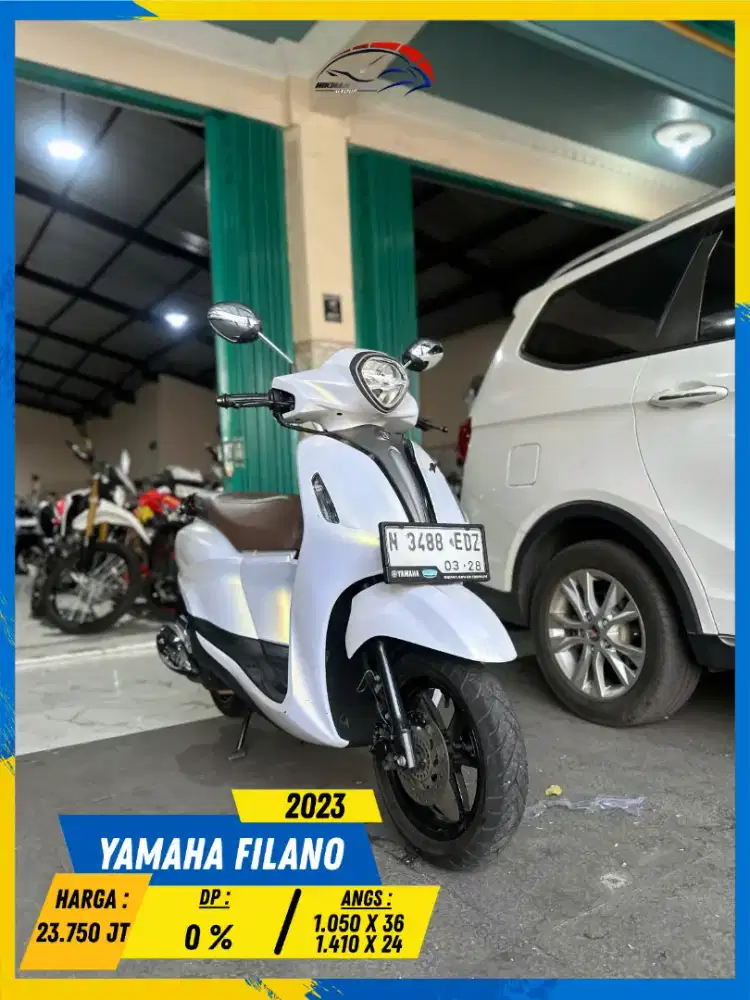 YAMAHA GRAND FILANO 2023 MURAH CIAMIK BOSS HIKMAH MOTOR KEPUH MALANG