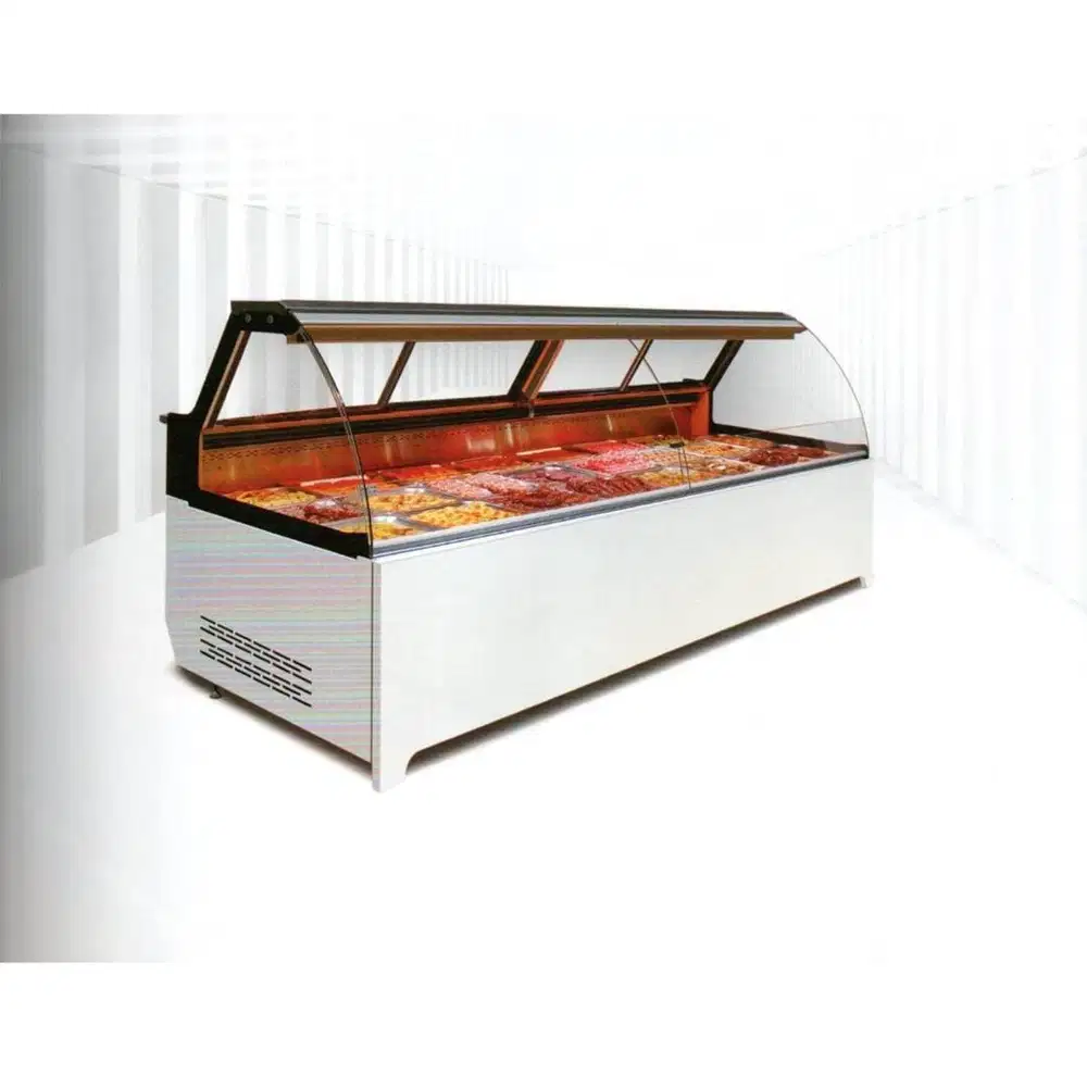 Display Refreigerator YL30, Ukuran 3M Etalase Pendingin Makanan.