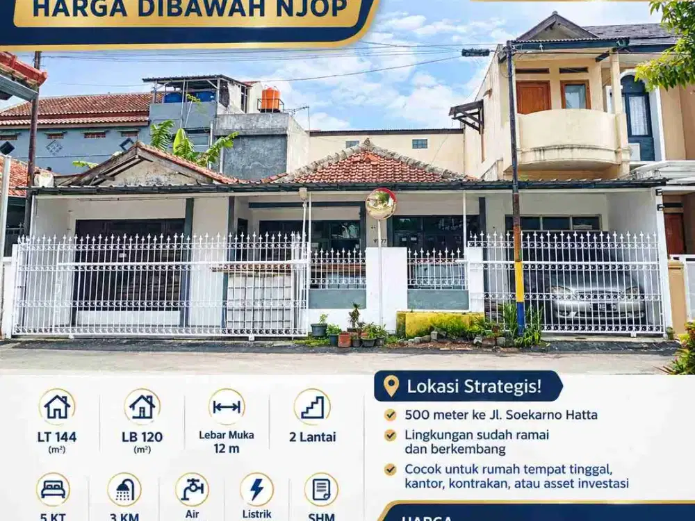 Dijual cepat rumah di Margahayu Raya Kota Bandung dibawah njop