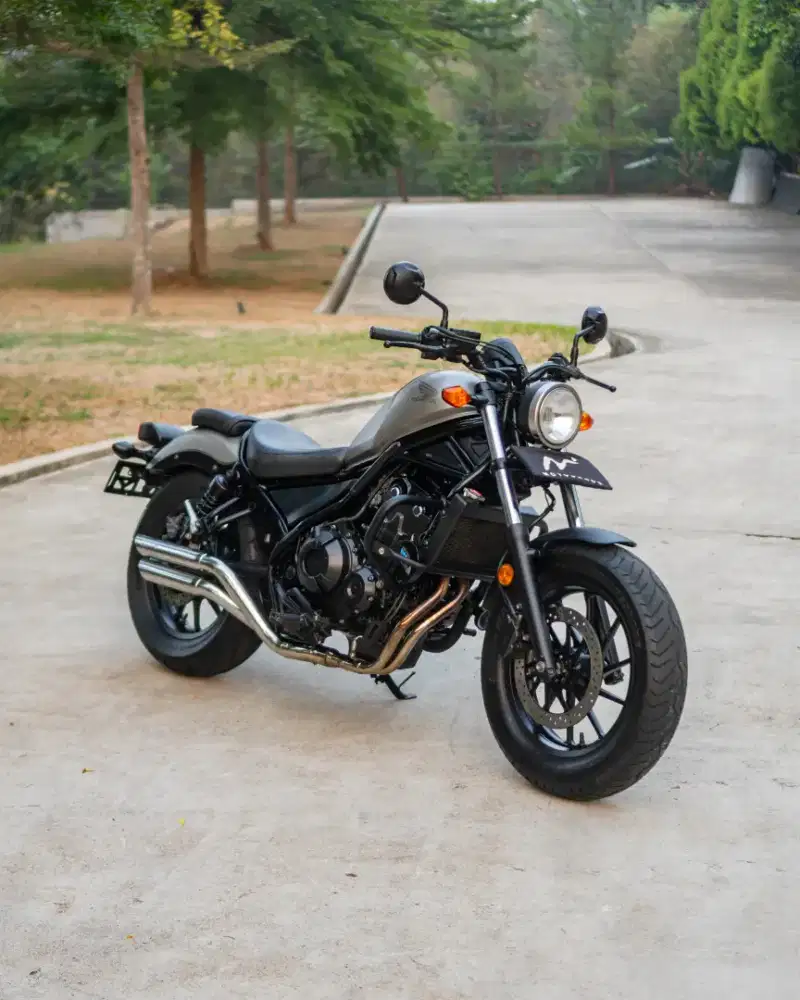 Honda Rebel 500 Matte Axis Grey 2017