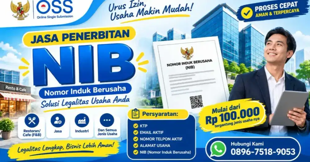 PENERBITAN IZIN USAHA (NIB)