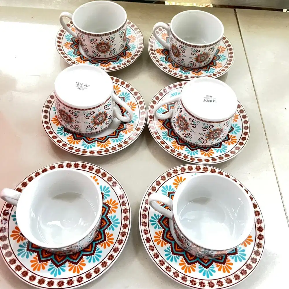 Gelas kopi 1 set