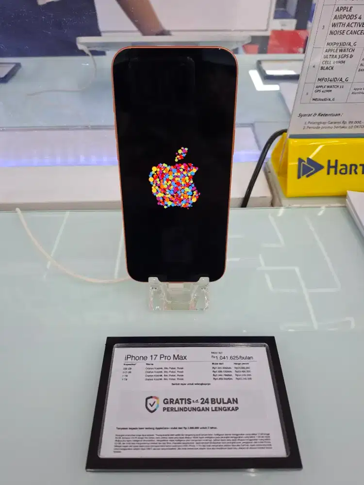 CICILAN TANPA KARTU KREDIT APPLE 17 PRO MAX 256 GB
