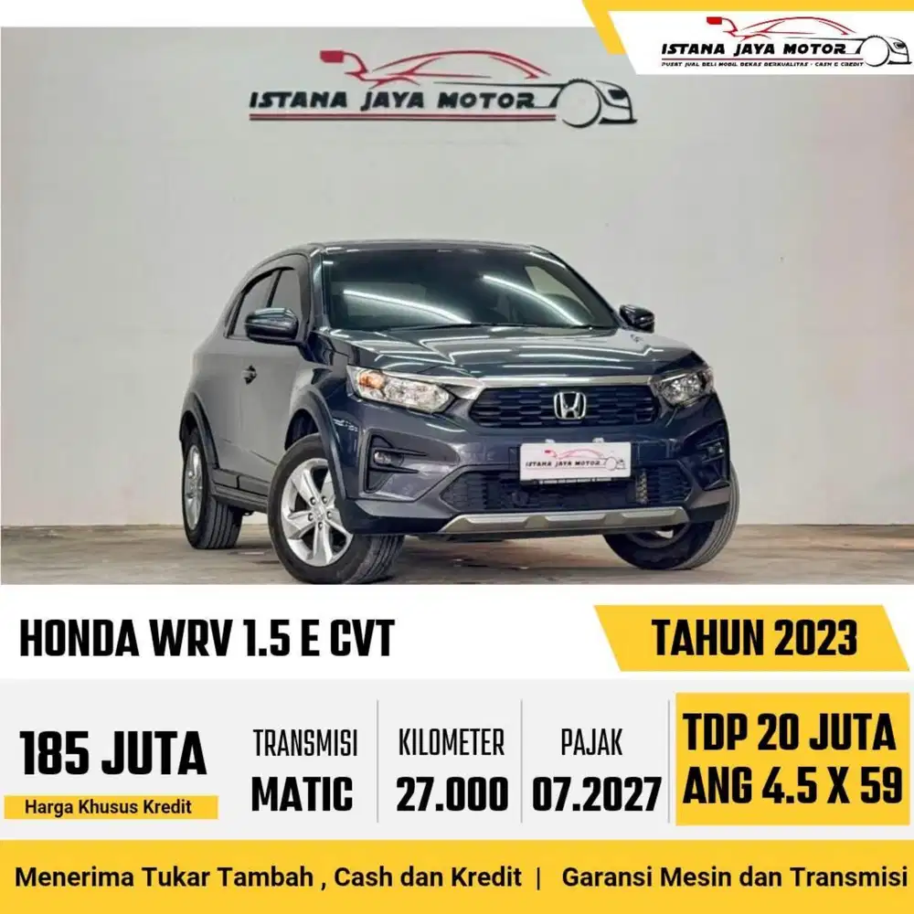Honda WRV E AT th 2023 #istana jaya motor