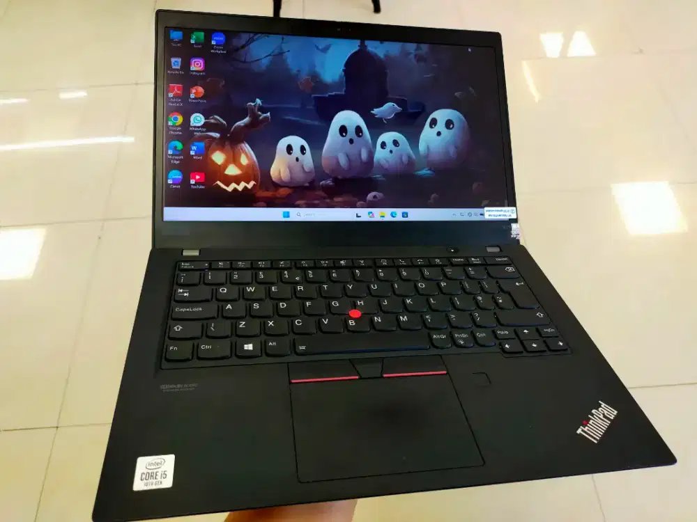 Dijual laptop Lenovo Thinkpad x13 Intel i5 gen 10 ram 16Gb lAyar TOUCH