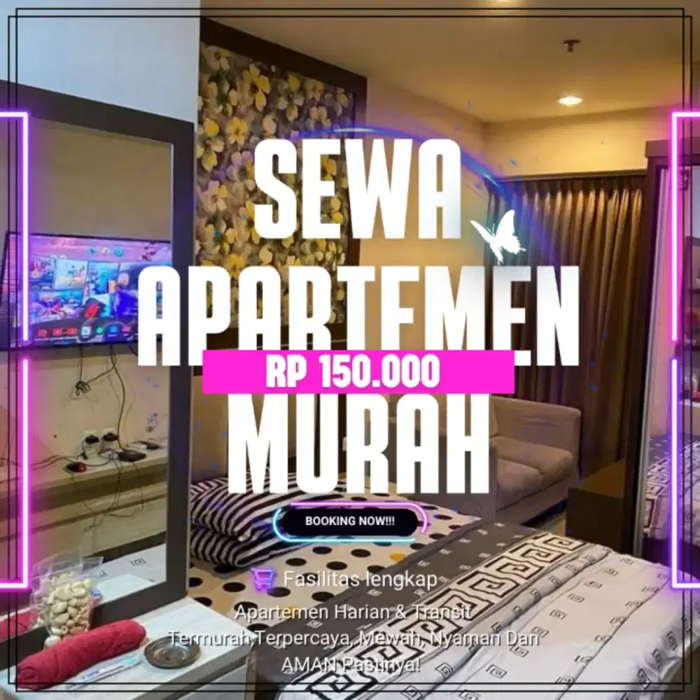 SEWA APARTEMEN COLLINS BOULEVARD TANGERANG HARIAN/TRANSIT