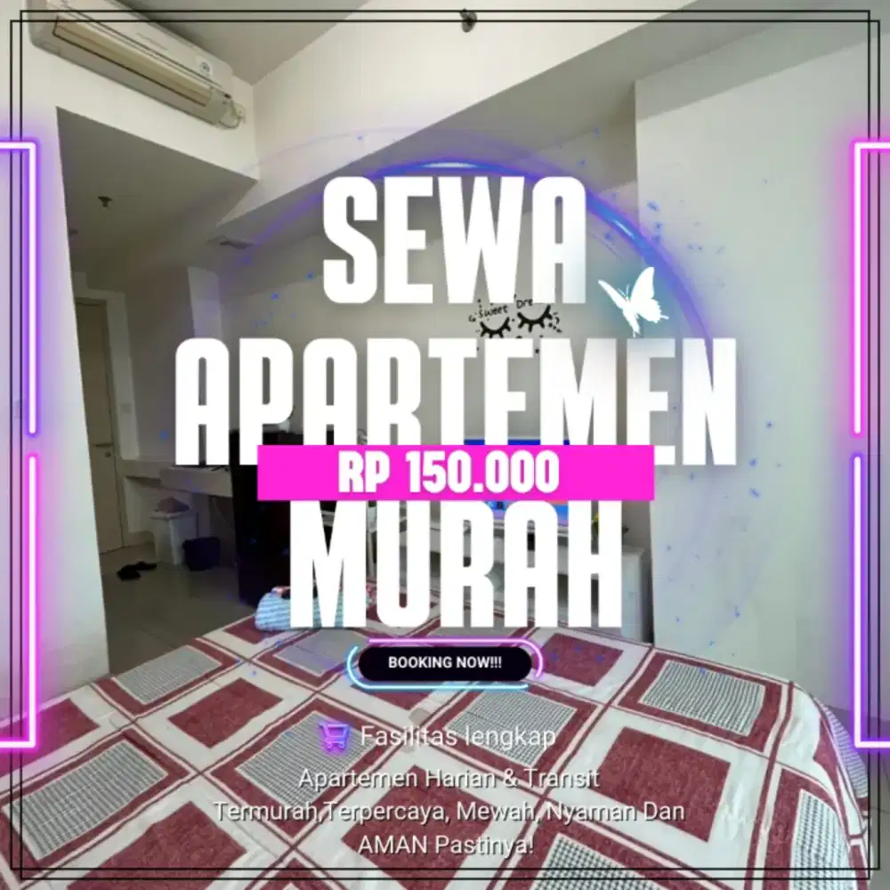 SEWA APARTEMEN TREEPARK BSD SERPONG HARIAN/TRANSIT