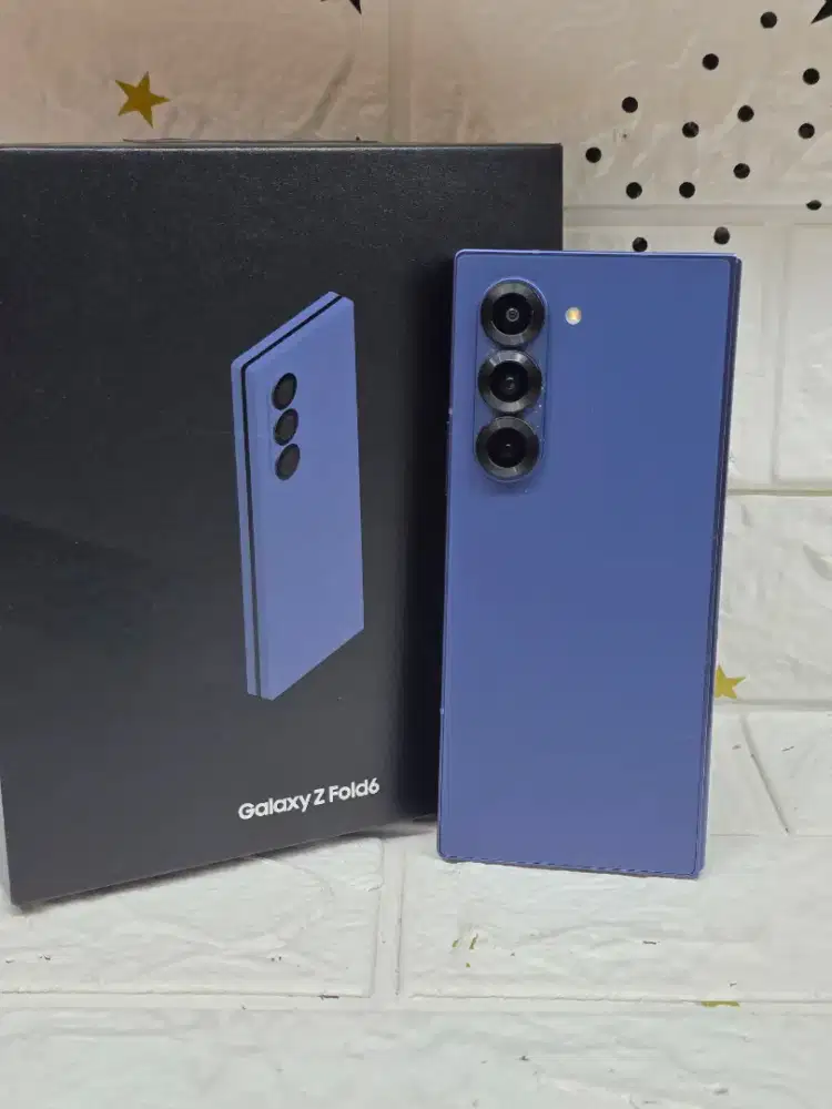 Samsung Z Fold 6 12/512 blue second resmi