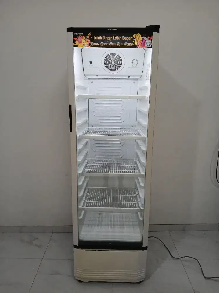 Showcase Merk Polytron 4 rak murah bandung