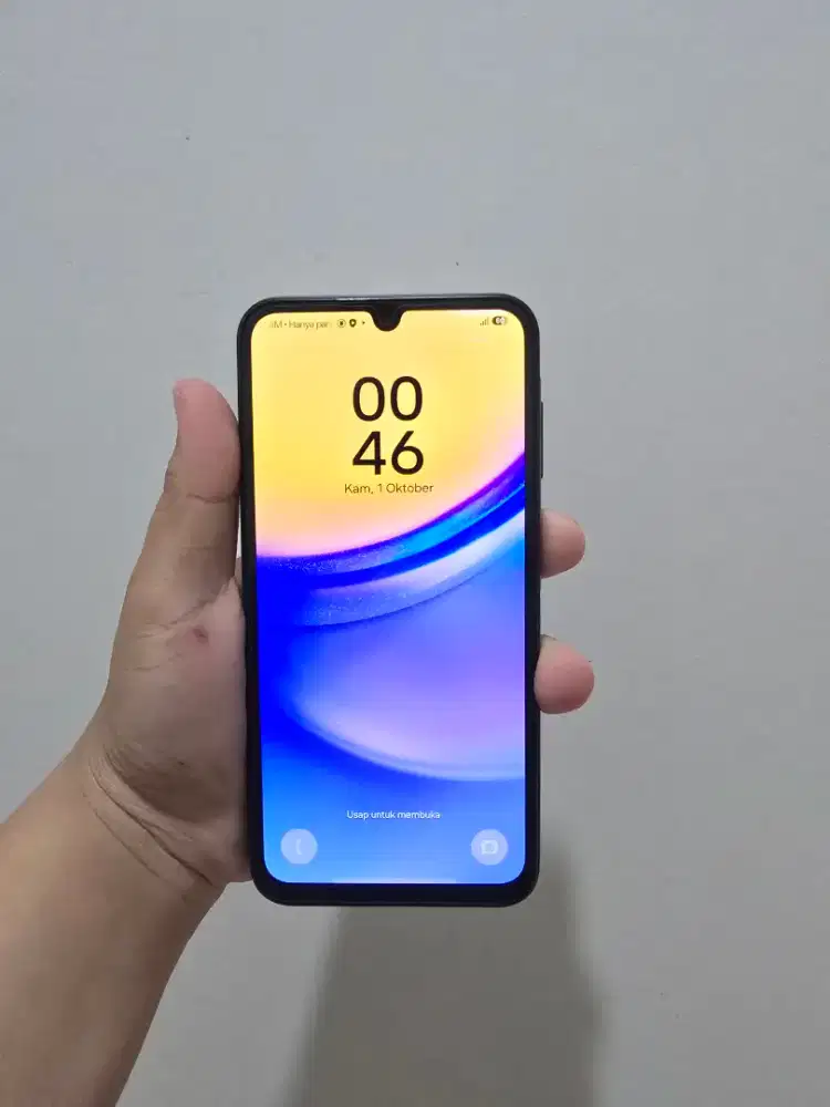 Samsung A15 5g Blue black