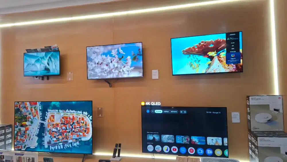 Xiaomi tablet dan handphone dan smart tv