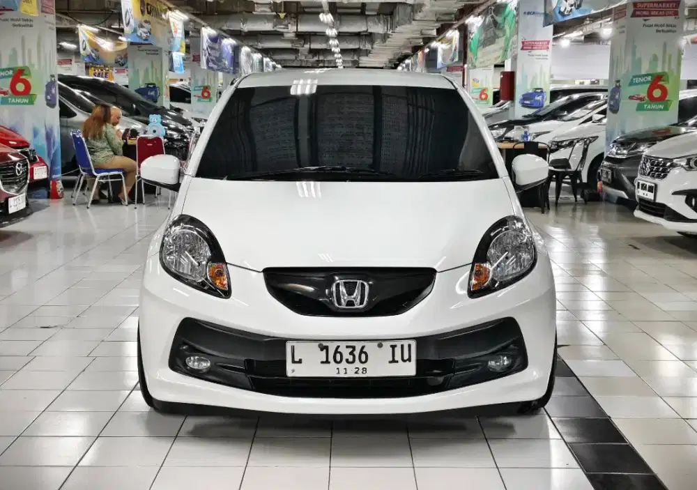 HONDA BRIO SATYA S 1.2 MANUAL 2013 PUTIH