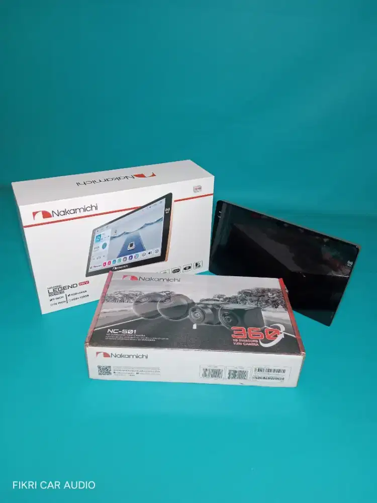 Ples Pasang Head Unit Android NAKAMICHI LEGEND MKV 9 4/64 &Camera 360