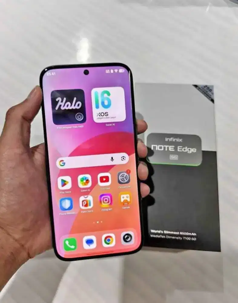 INFINIX NOTE EDGE 5G 8/256 . KREDIT TANPA APLIKASI ACC 95% KTP + DP
