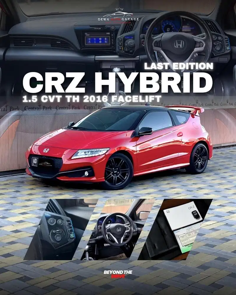 LAST EDITION ! CRZ HYBRID MATIC 2016 MERAH ISTIMEWA