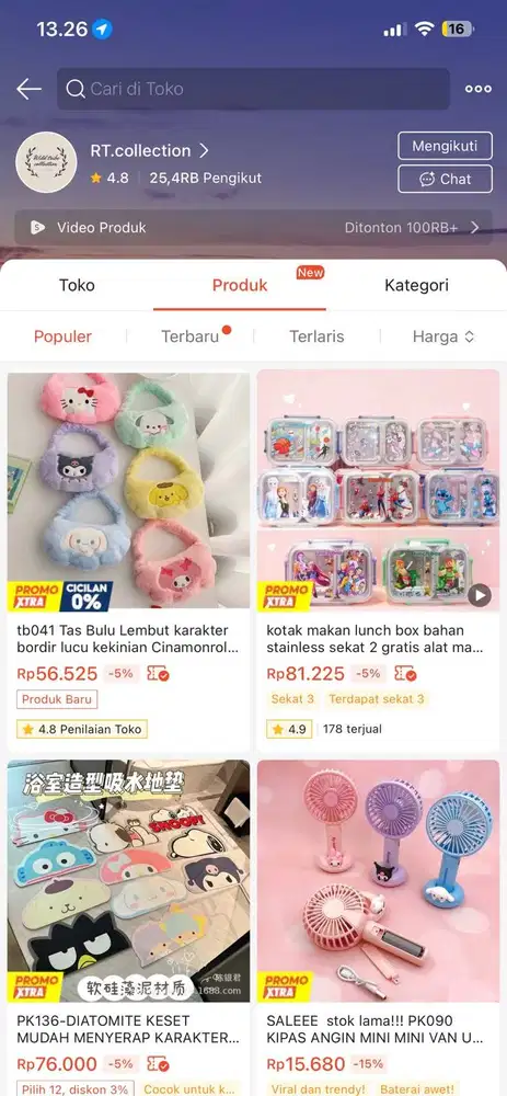 Dibutuhkan karyawati yang berpengalama untuk admin online shop