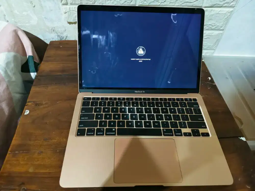 Macbook air 2020 (stuck logo apple reset factory)