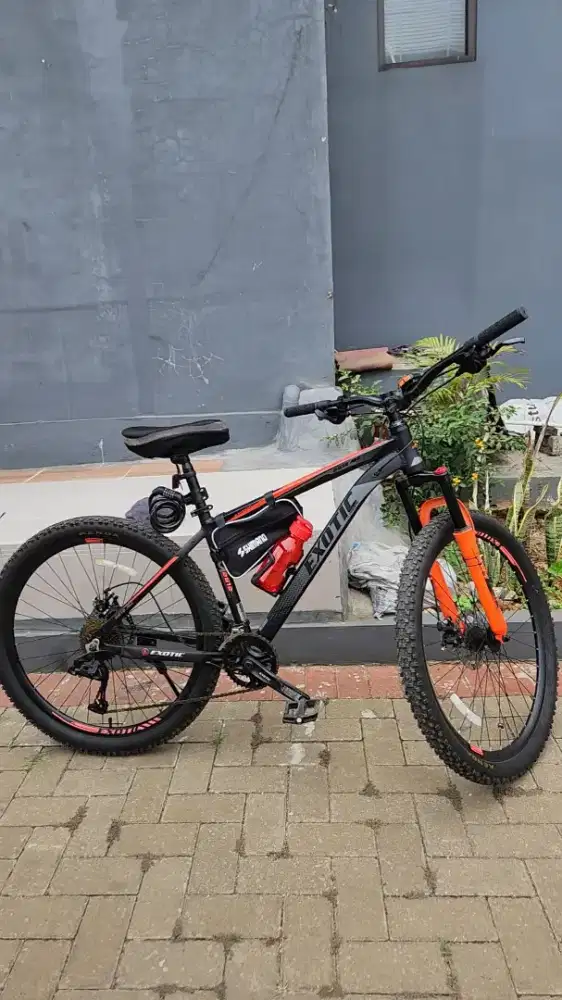 Sepeda MTB Exotic 2612 AM (27.5) Upgrade Rantai Shimano