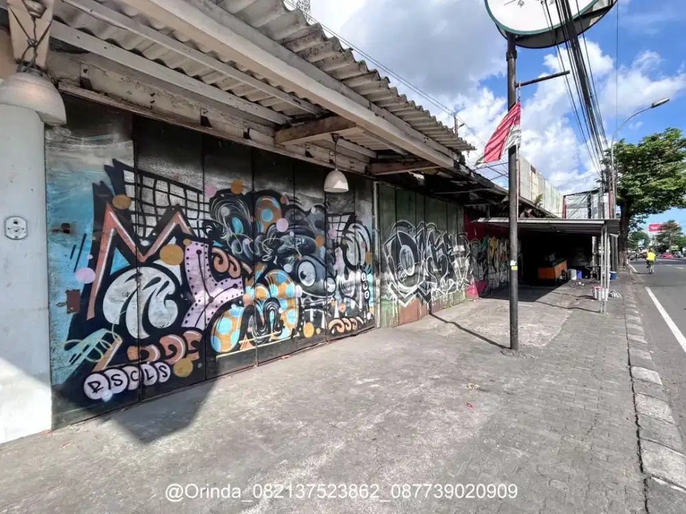 LT 184 SHM JL MAGELANG MLATI TANAH BONUS BANGUNAN DEKAT JOMBOR, MALL SCH JCM, EXIT TOL, JL PALAGAN MONJALI COCOK RUKO, RUANG USAHA, KANTOR, KOMERSIL