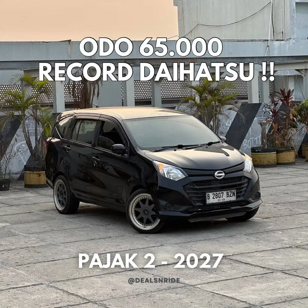 ODO 65.000 LOW ODO !! PAJAK 2/2027 DAIHATSU SIGRA X MANUAL 2018 MURAH