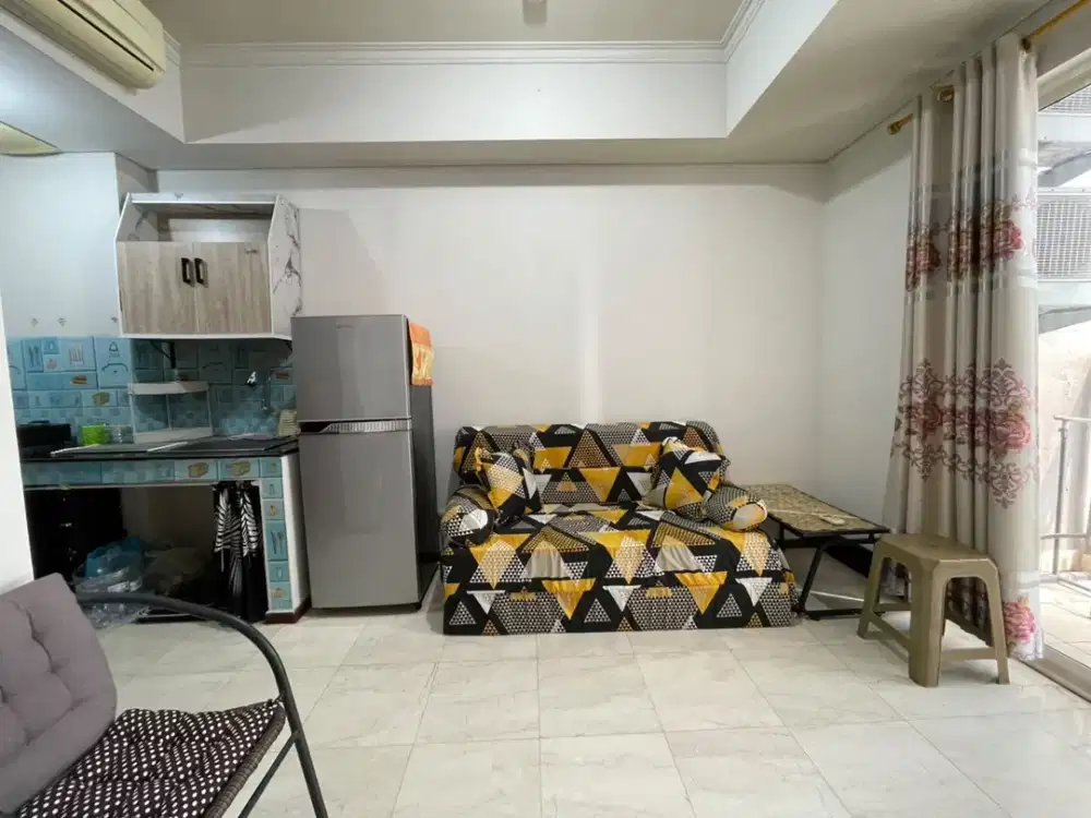 SEWA 1BR ROYAL MEDITERANIA GARDEN DI TANJUNG DUREN, LOKASI STRATEGIS, DEKAT MALL, KANTOR, UNIVERSITAS, TRANSPOTASI