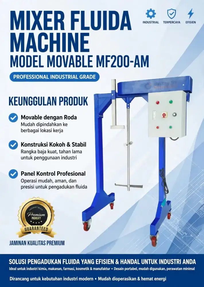 Mesin mixer 150-200 liter