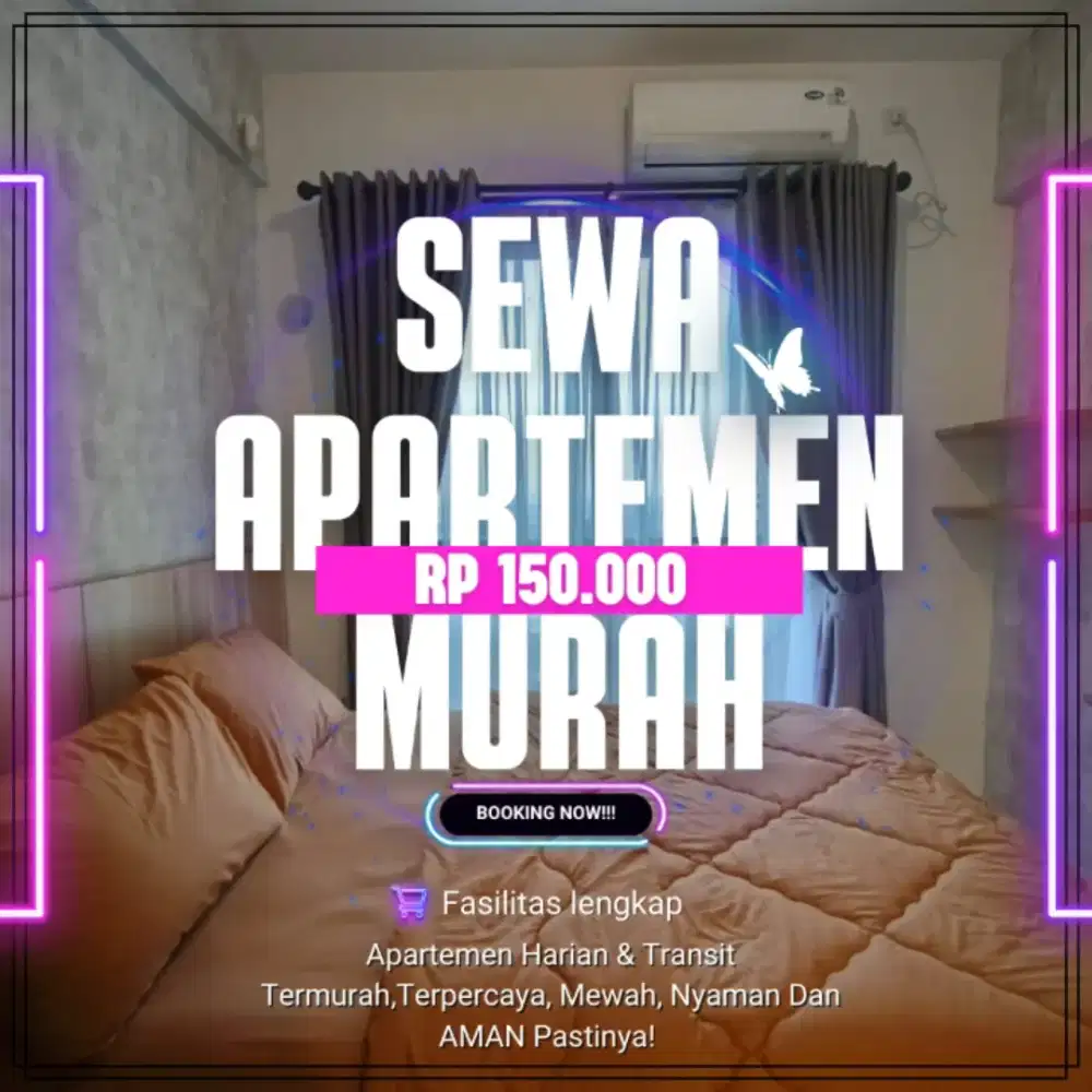 SEWA APARTEMEN GREEN LAKE VIEW HARIAN/TRANSIT TANGERANG TERMURAH