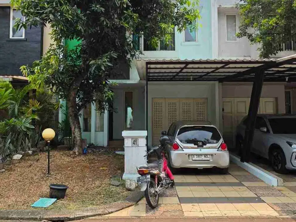 Disewakan Rumah Rapi Kamar 4+1 di Cluster Turquoise PHG Gading Serpong