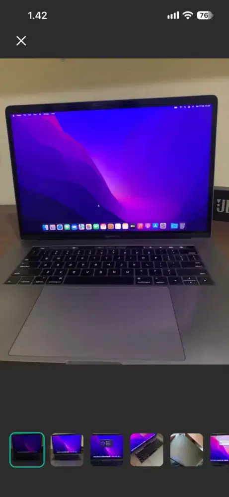 MACBOOK PRO 2016 i7 RAM 16/512
TOUCHBAR