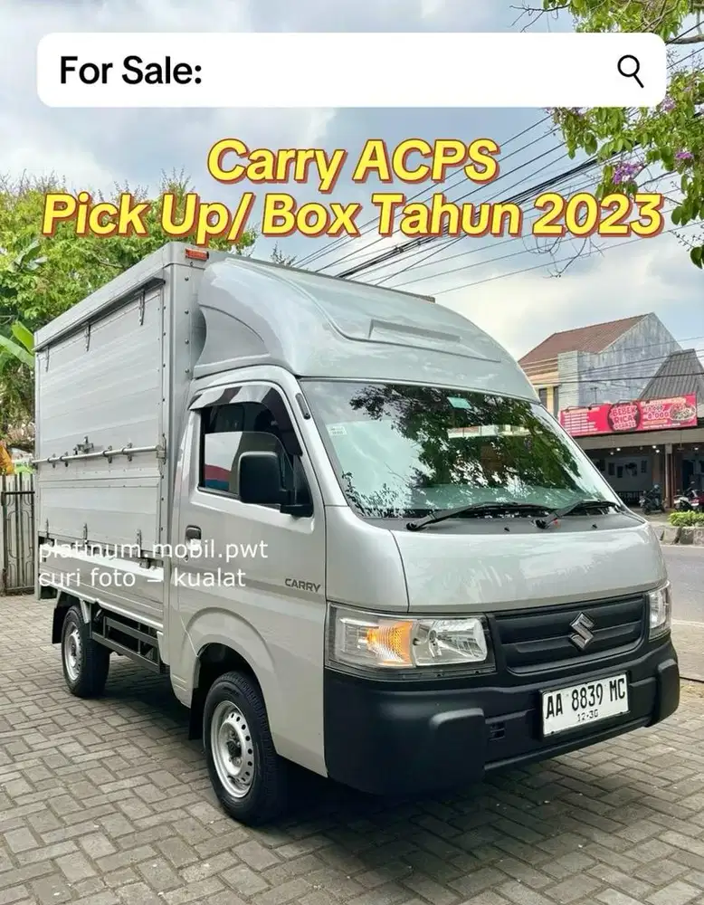 Carry 1.5 ACPS Pick Up/ Box Tahun 2023 Plat AA