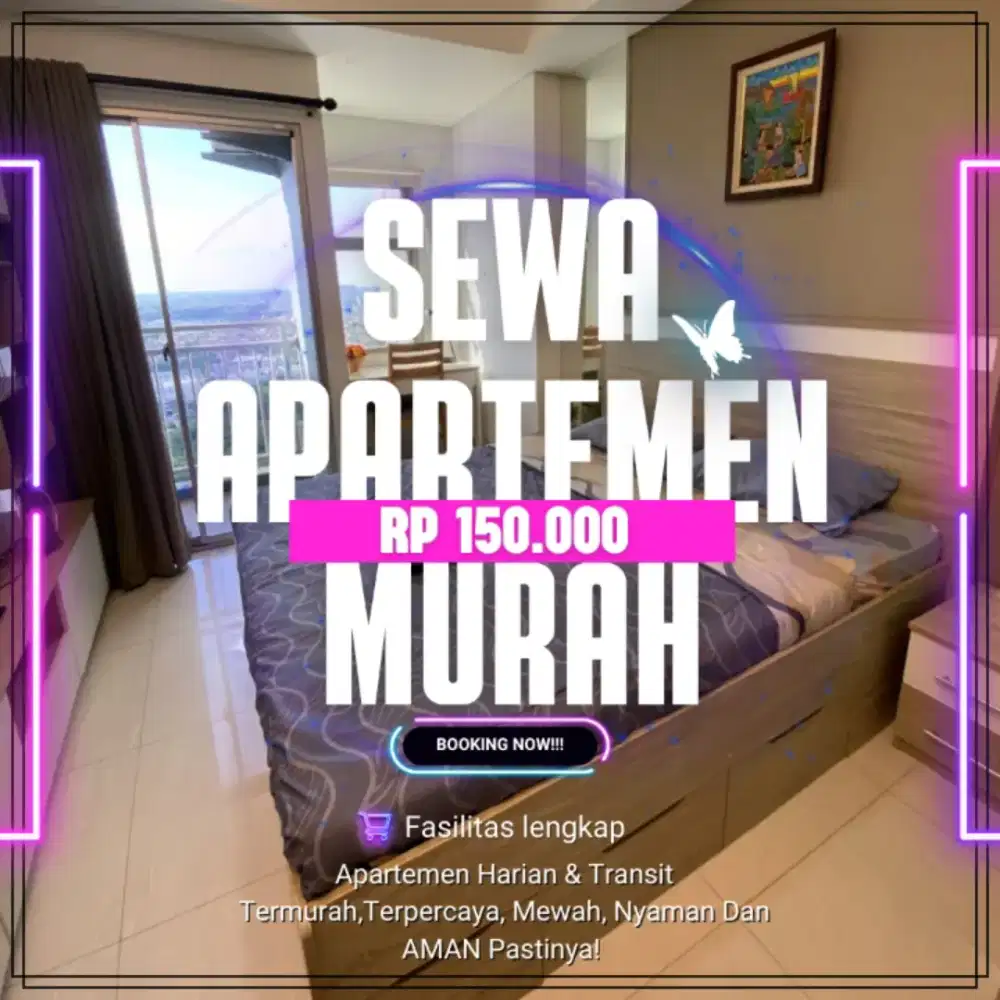 SEWA APARTEMEN KALIBATA CITY HARIAN/TRANSIT TERMURAH