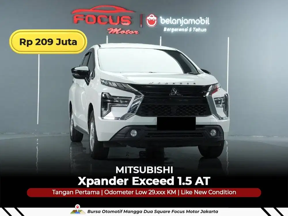 [ GARANSI 5THN LOW KM ] Mitsubishi Xpander Exceed 1,5 2021/2022/2023