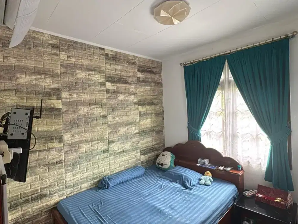 Rumah Hoek di Griya Cimanggis Depok Akses Toll Cijago dan Toll Cibubur