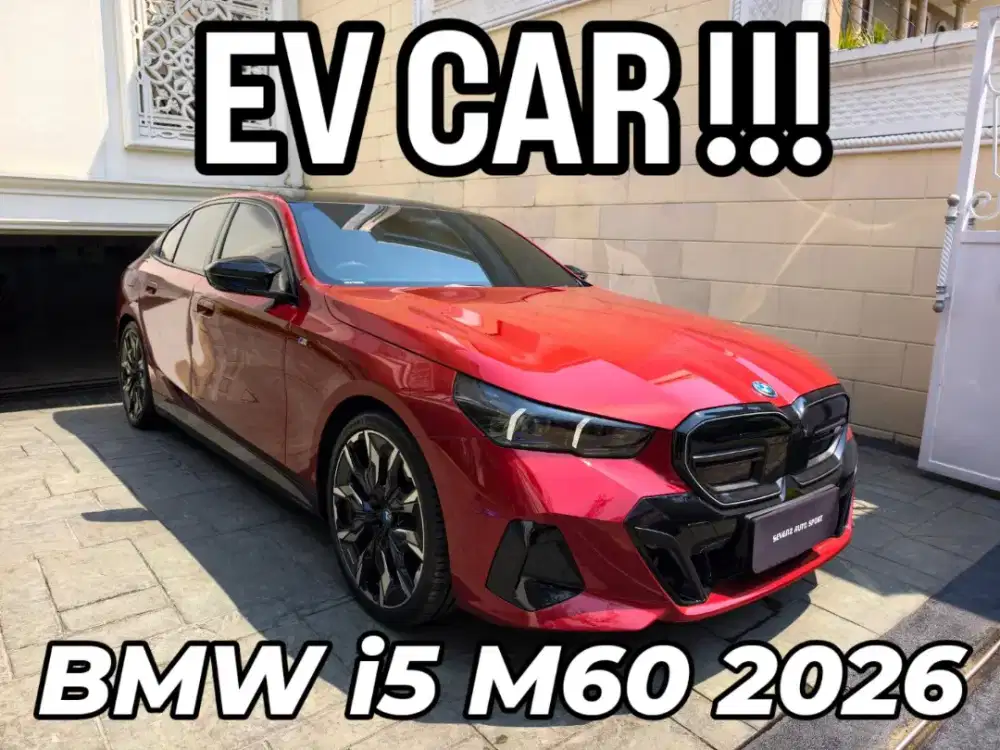 BMW i5 M60 2026 electric car tercepat like new