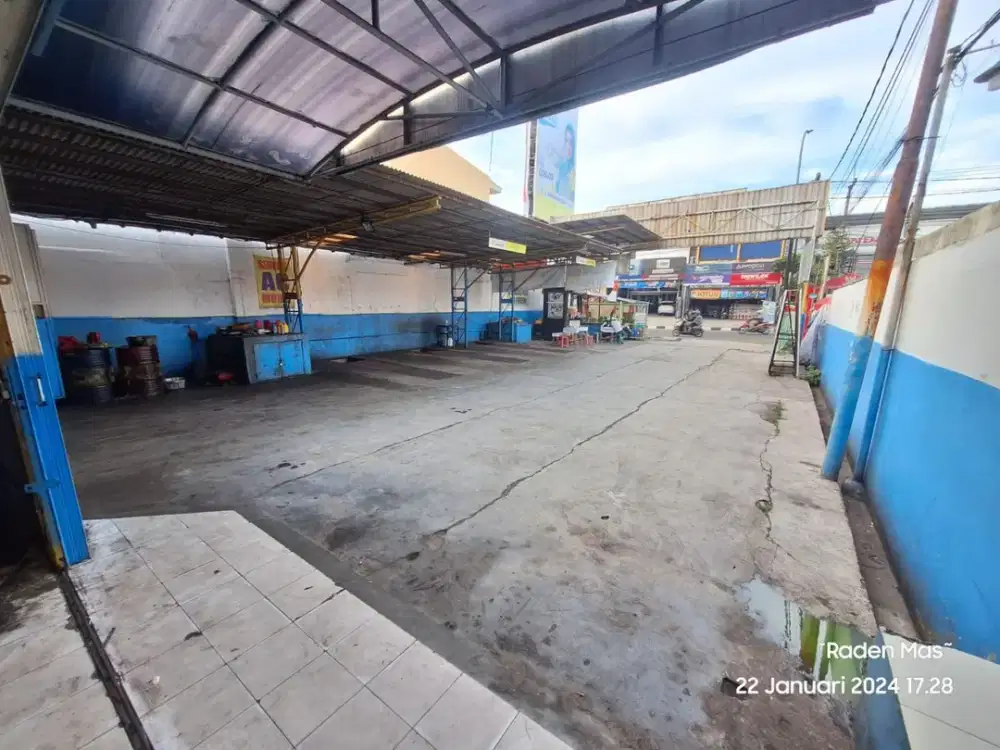 Di jual tanah bengkel mbl di Larangan kota jln besar