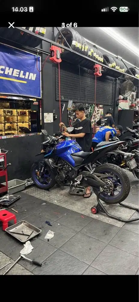 YAMAHA MT 25 2022 BIRU