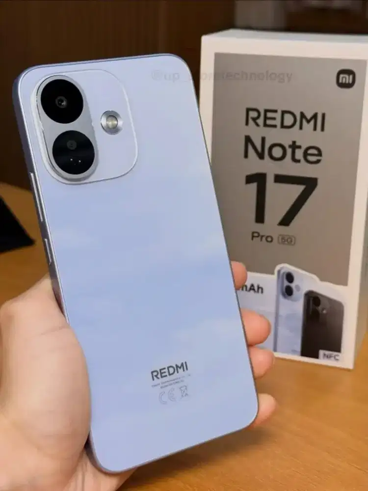 Promo Cicilan Gratis 1x atau 2x Cicilan Redmi Note 17pro 5G ram8 256gb