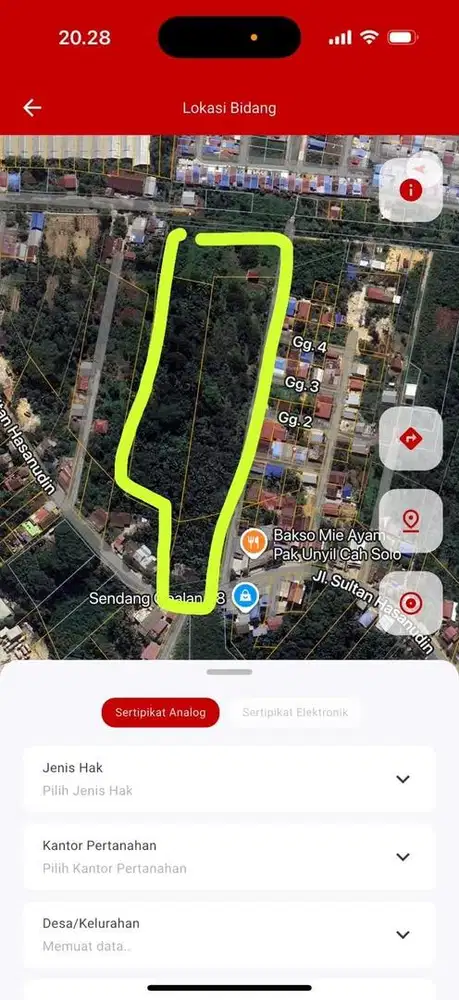 bismillah,dijual tanah daerah kariangau 2hektar