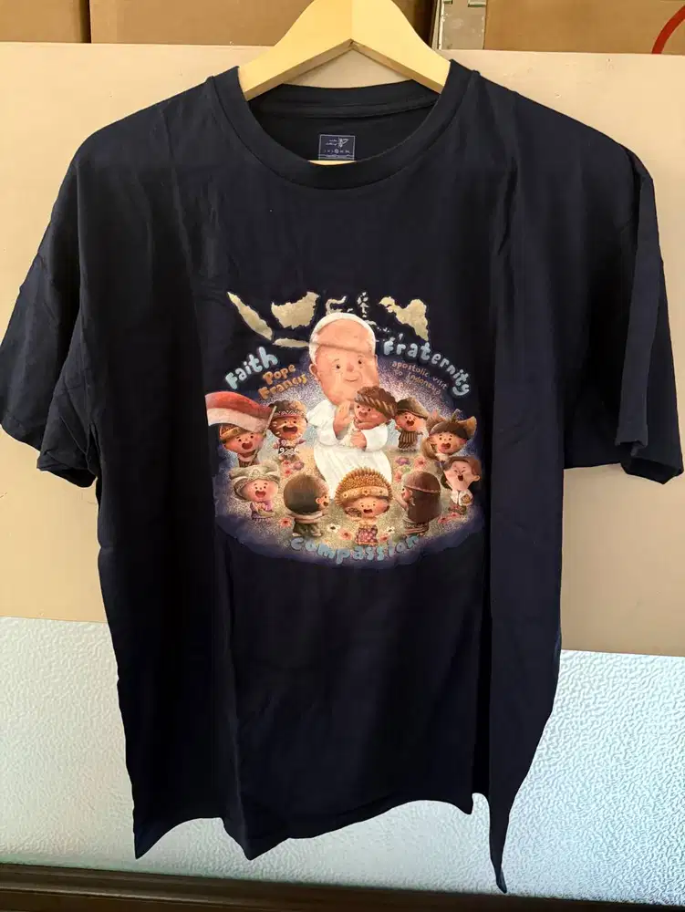 Kaos Avila Clothing Kunjungan Paus Fransiskus (Pope Francis)