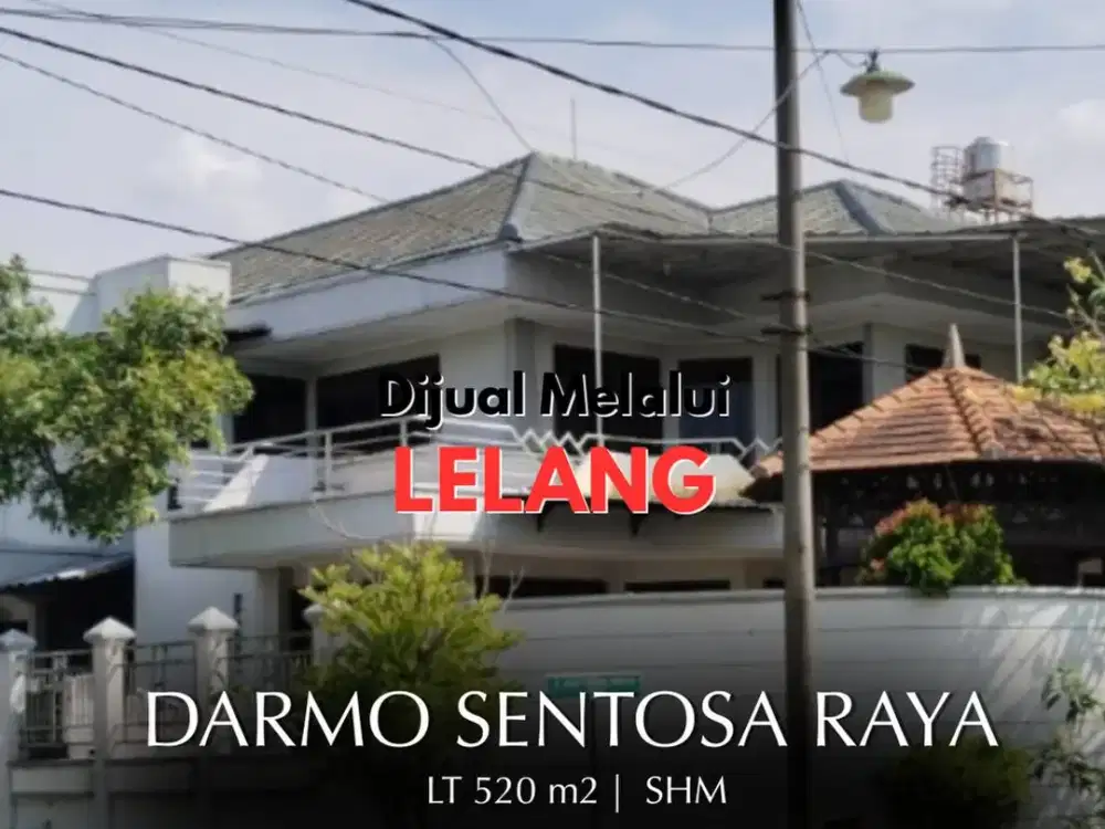 SEGERA LELANG OKT 2026 Rumah Surabaya Darmo Sentosa Raya