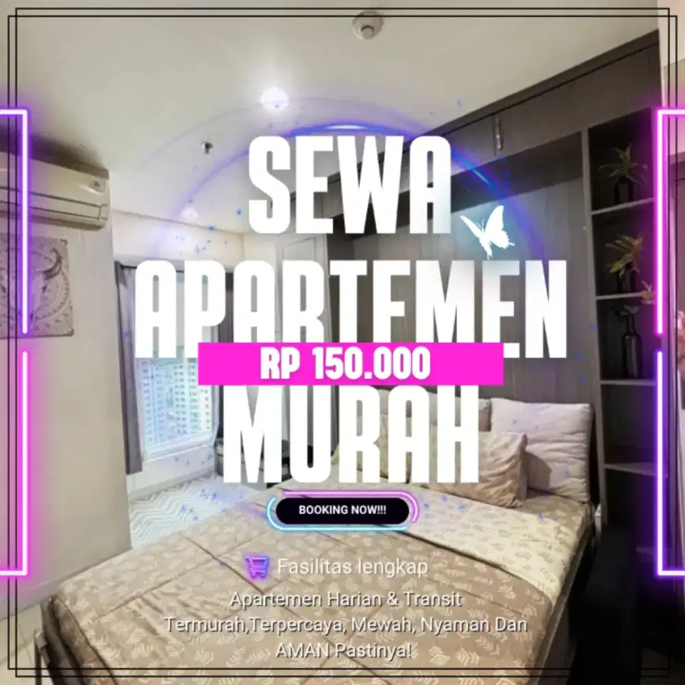 SEWA APARTEMEN GRAND KAMALA LAGOON BEKASI HARIAN/TRANSIT