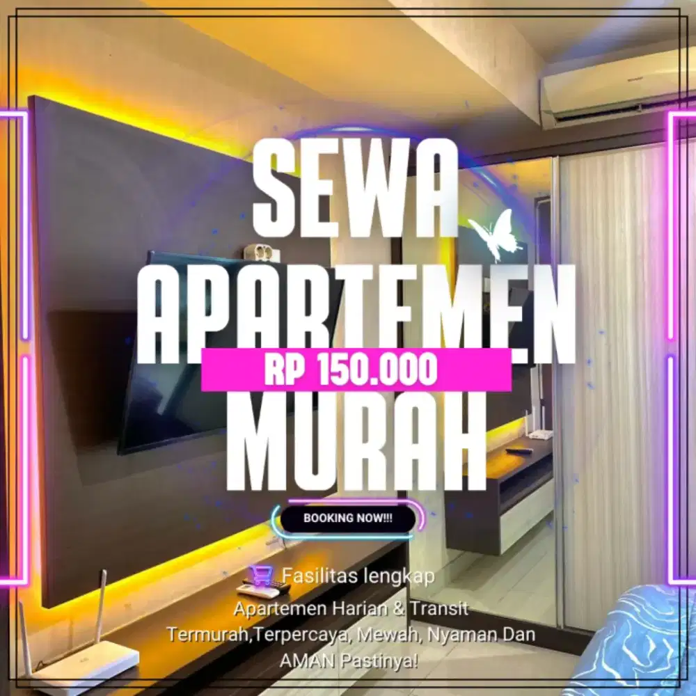 SEWA APARTEMEN TRANSPARK JUANDA BEKASI HARIAN/TRANSIT