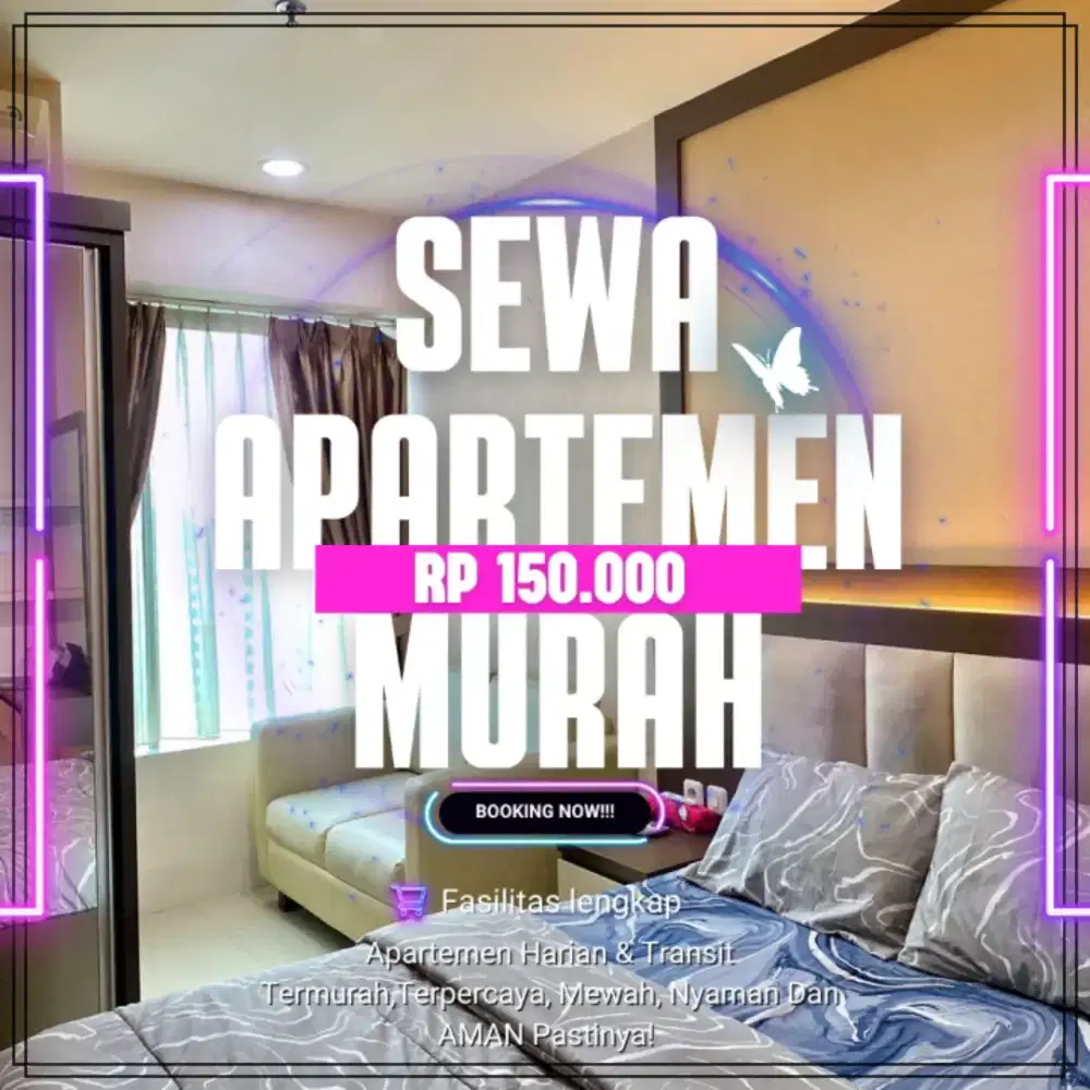 SEWA APARTEMEN TSM DEPOK TRANSPARK CIBUBUR TERMURAH