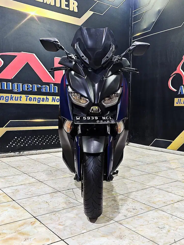YAMAHA XMAX ABS 250cc Blue matte Th 2022. Anugerah Motor Rungkut