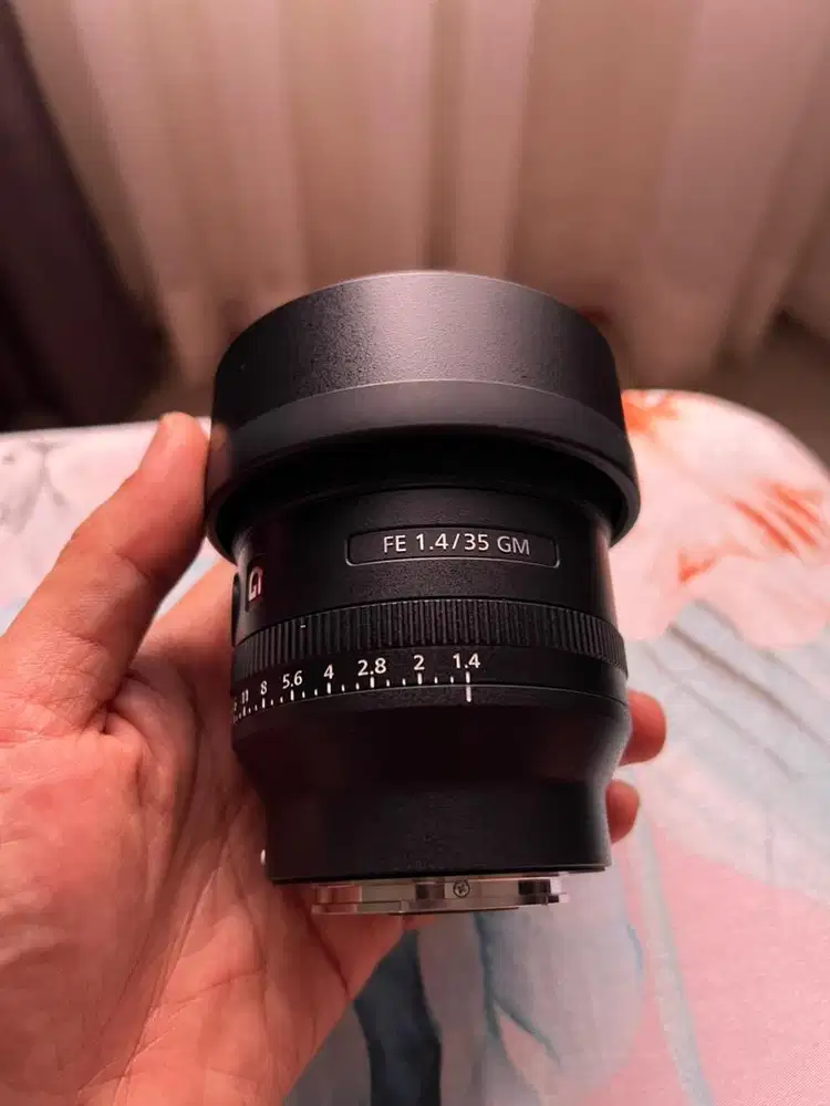 Lensa Kamera Sony FE 35mm F1.4 GM fullset box